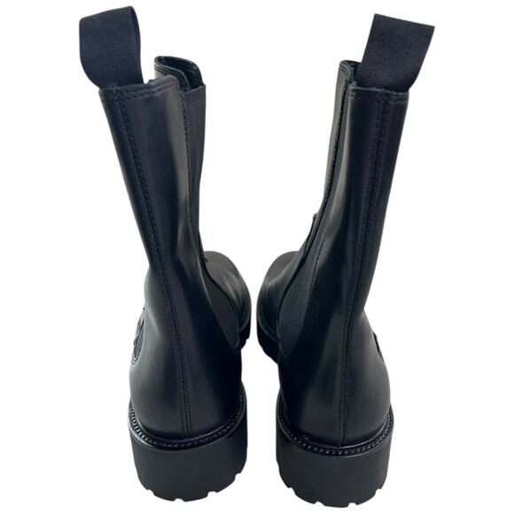 Vagabond black Kenova Boot combat leather 39 US9 Women's NWOT - Picture 7 of 10